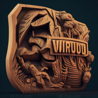 3D модель Ул Hurtworld игра (STL)